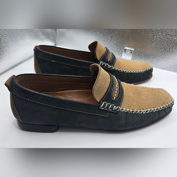 Mezlan Men's Two Toned Venuti Loafers - Picture 8 of 16